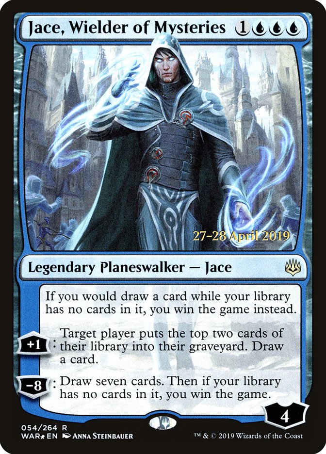 Jace, Wielder of Mysteries  [War of the Spark Prerelease Promos]