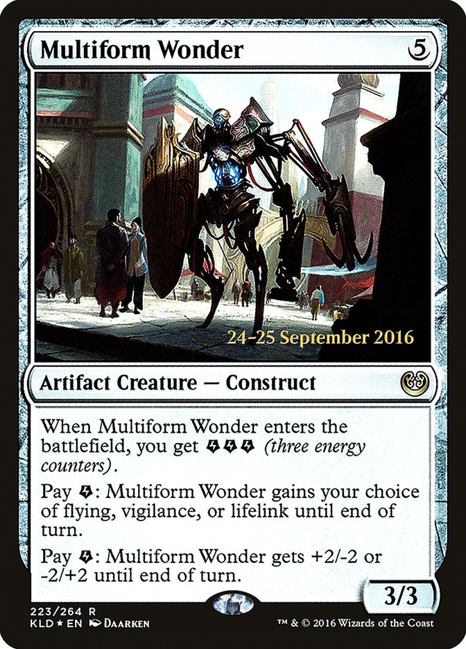 Multiform Wonder  [Kaladesh Prerelease Promos]