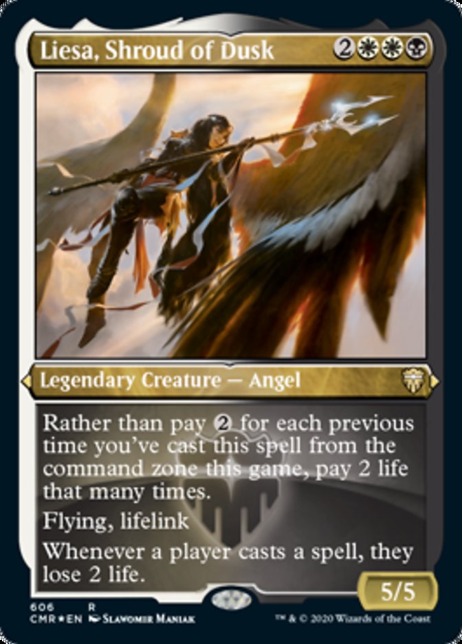 Liesa, Shroud of Dusk [Commander Legends Etched]