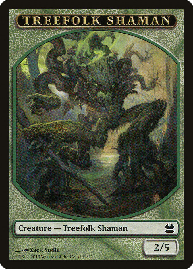 Treefolk Shaman [Modern Masters Tokens]