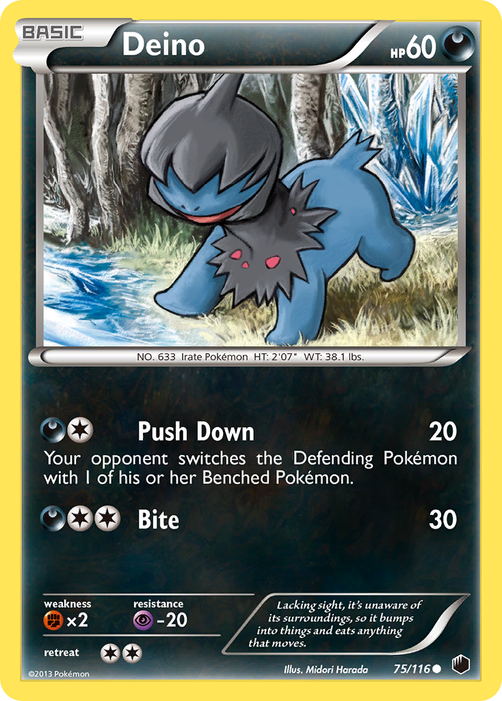 Deino (75/116) [Black & White: Plasma Freeze]