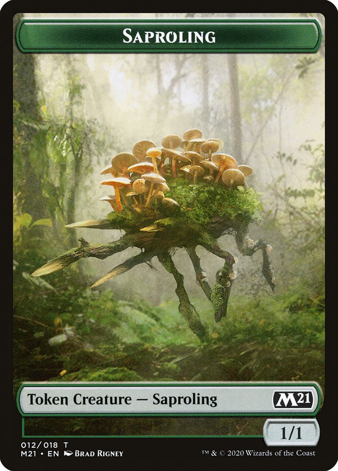 Saproling Token [Core Set 2021]