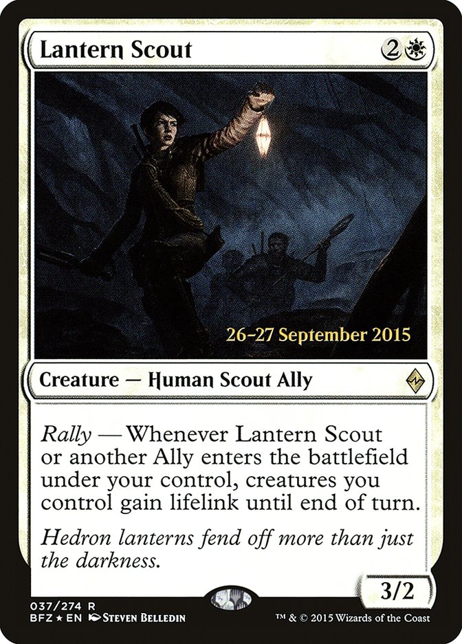 Lantern Scout  [Battle for Zendikar Prerelease Promos]