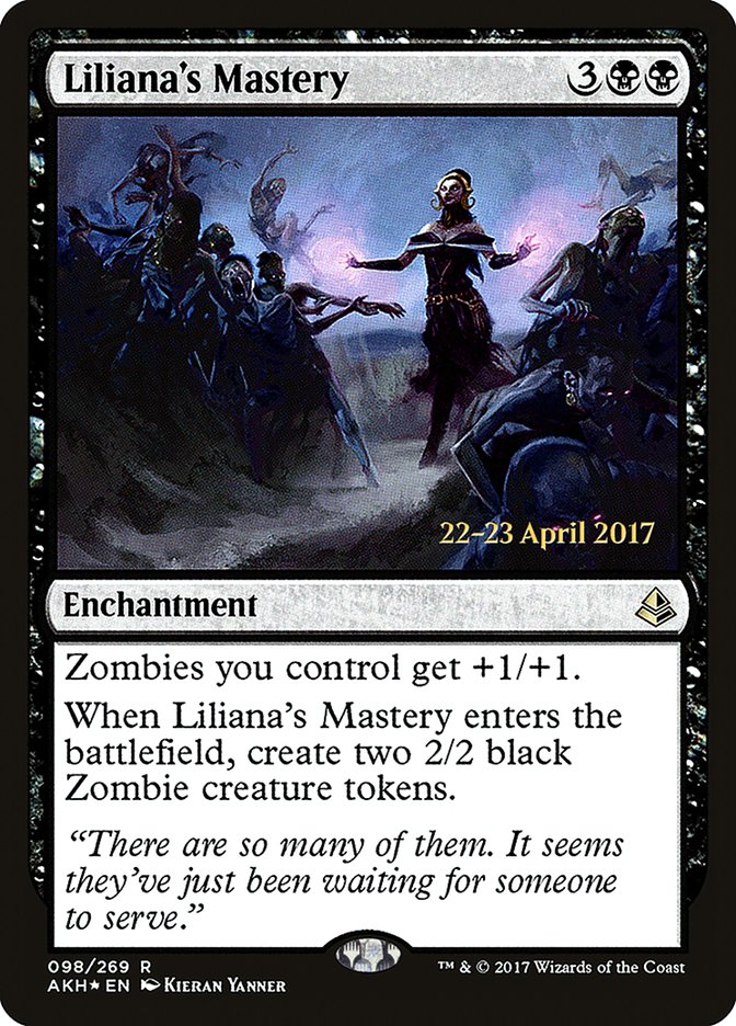 Liliana's Mastery  [Amonkhet Prerelease Promos]