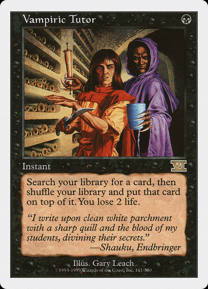 Vampiric Tutor [Classic Sixth Edition]