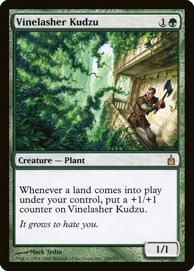 Vinelasher Kudzu [Ravnica: City of Guilds]