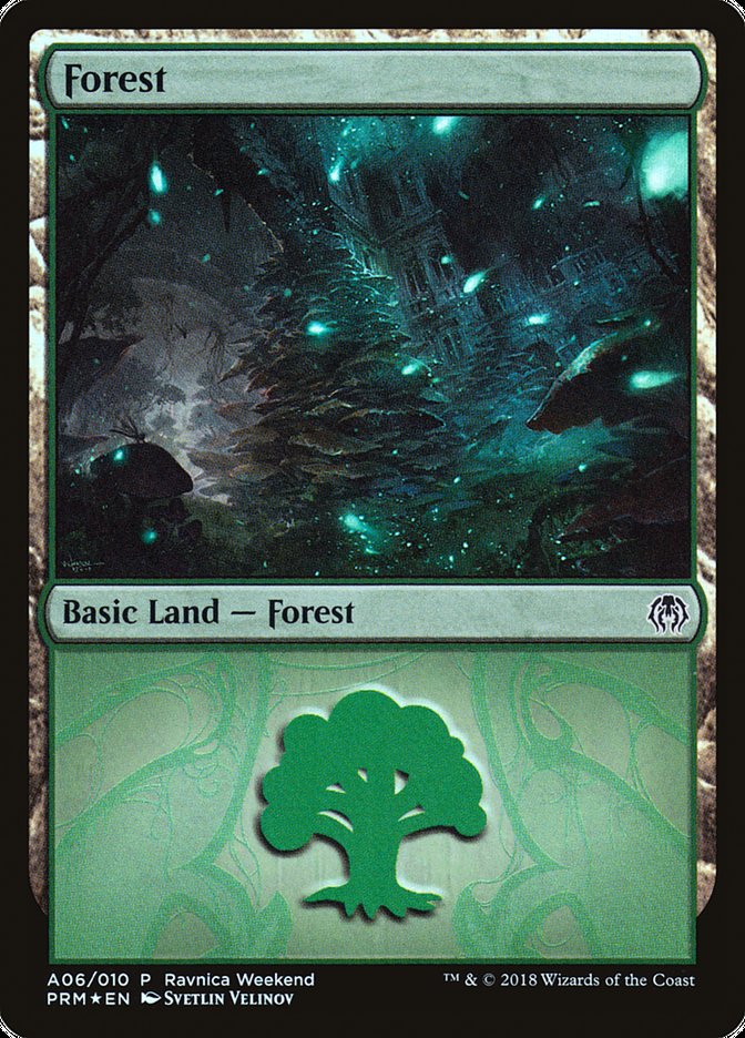 Forest (A06) [Guilds of Ravnica Ravnica Weekend]