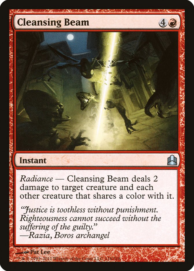 Cleansing Beam [Commander 2011]