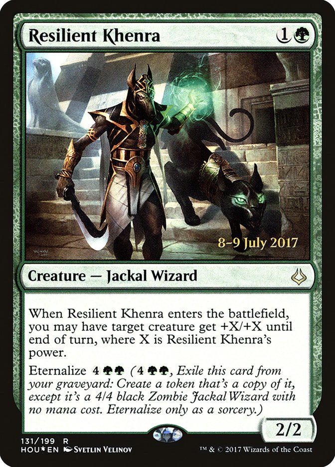 Resilient Khenra  [Hour of Devastation Prerelease Promos]