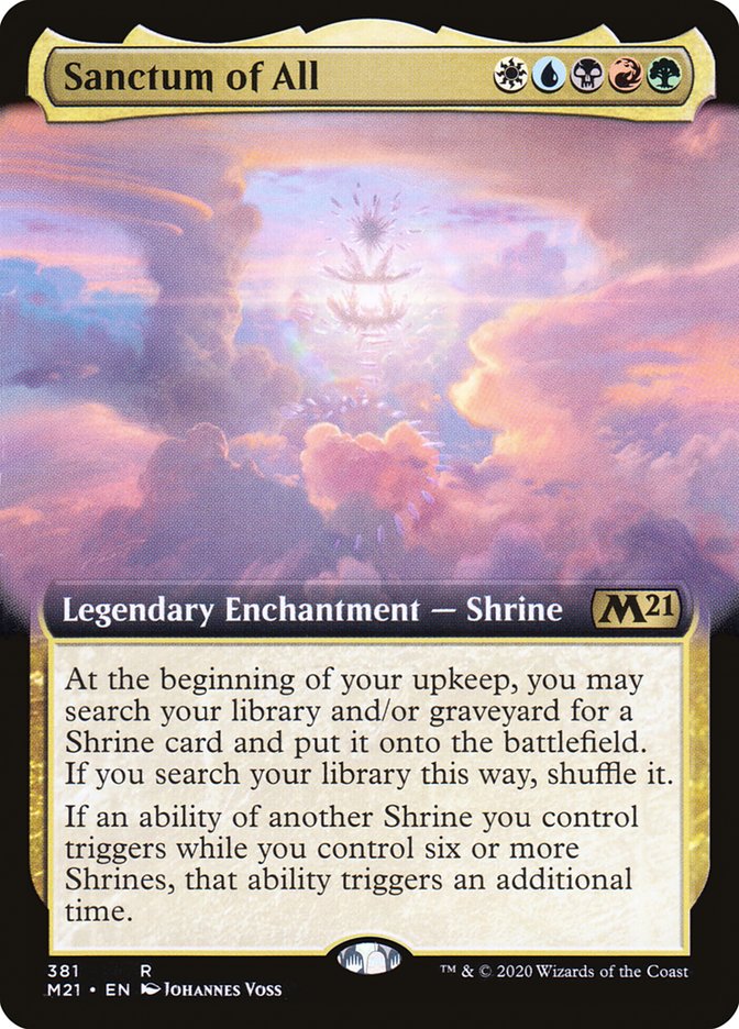 Sanctum of All (Extended Art) [Core Set 2021]