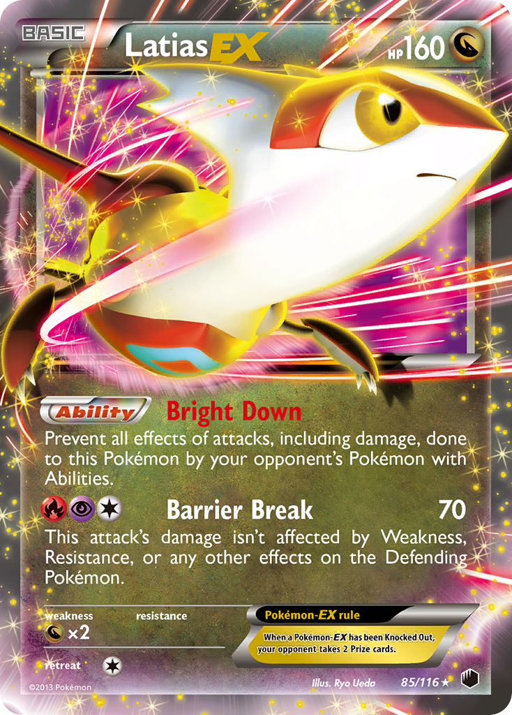 Latias EX (85/116) [Black & White: Plasma Freeze]