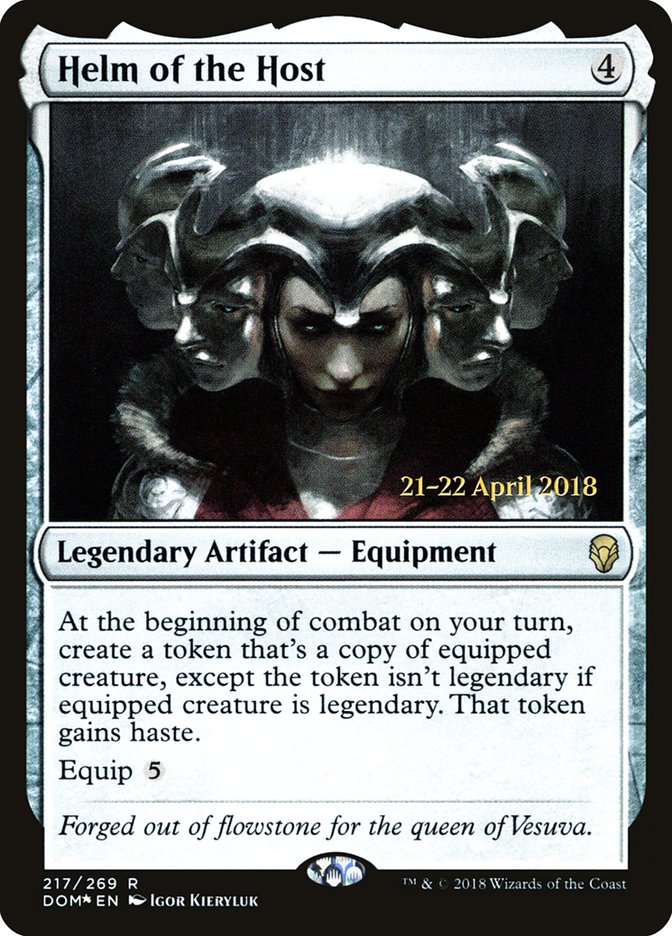 Helm of the Host  [Dominaria Prerelease Promos]