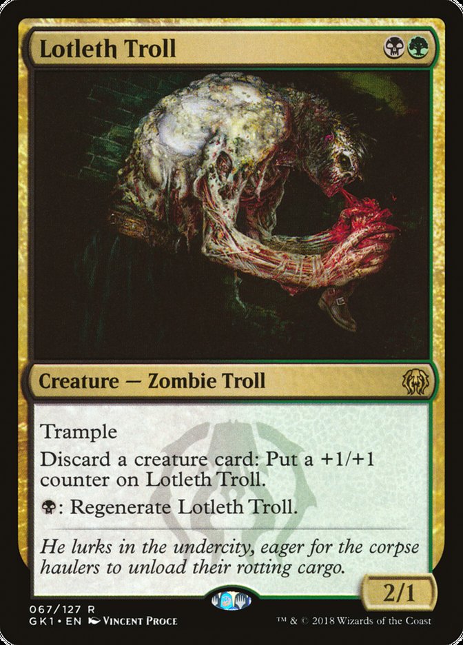 Lotleth Troll [GRN Guild Kit]