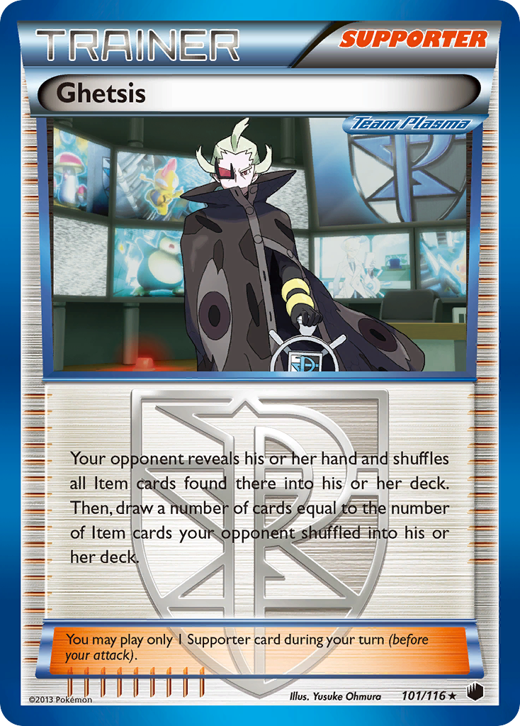 Ghetsis (101/116) [Black & White: Plasma Freeze]