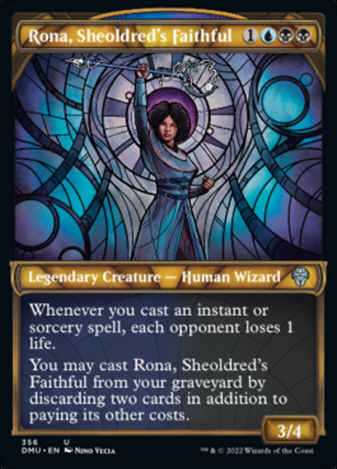 Rona, Sheoldred's Faithful (Showcase Textured) [Dominaria United]