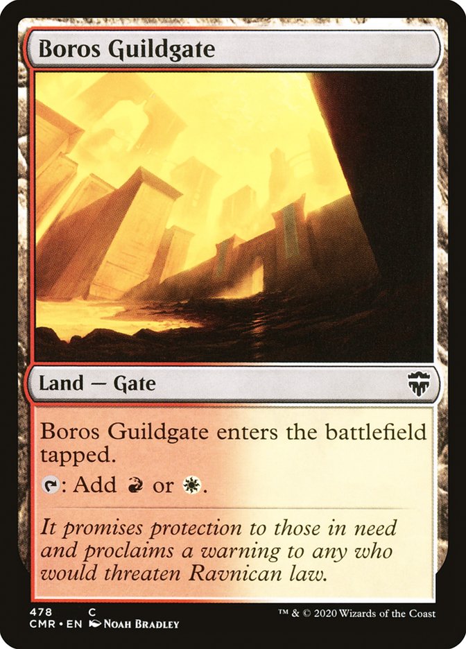 Boros Guildgate [Commander Legends]