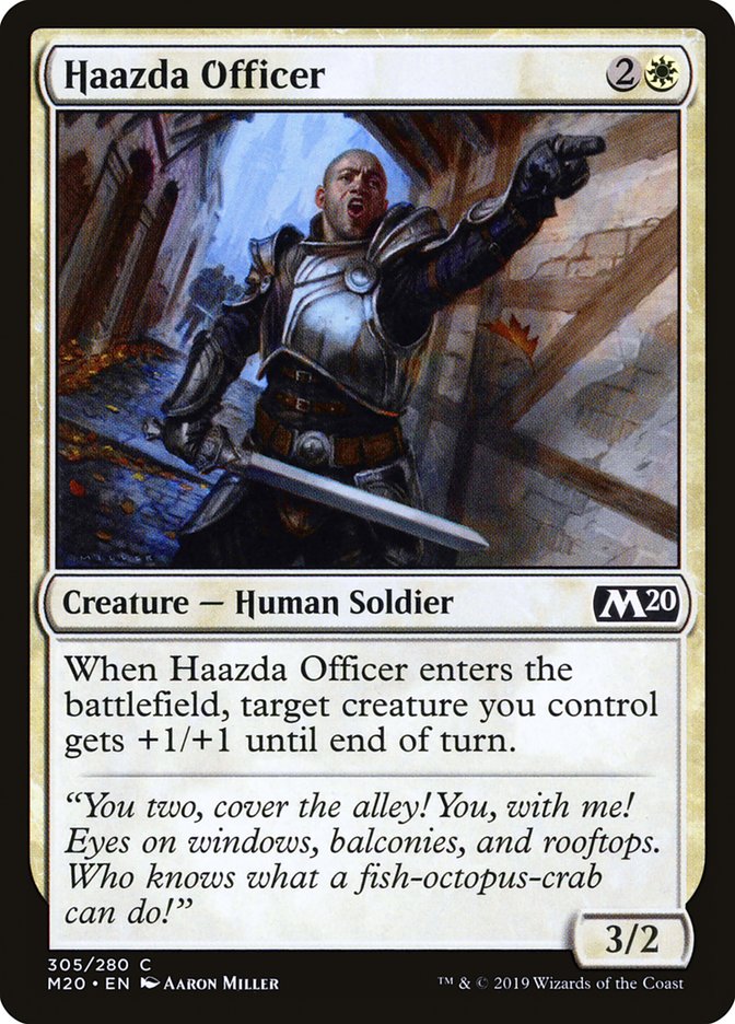 Haazda Officer [Core Set 2020]