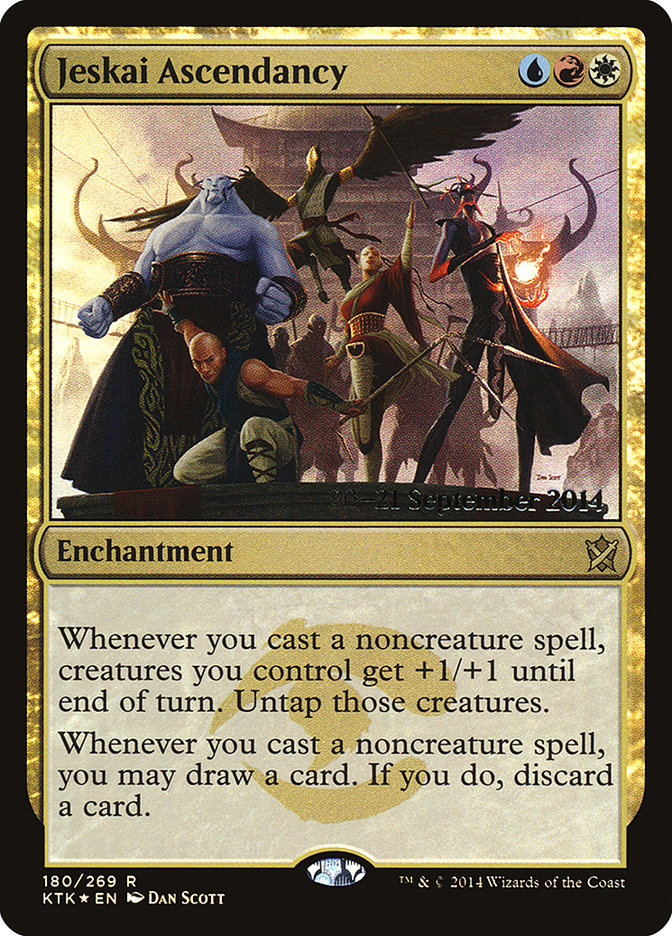 Jeskai Ascendancy  [Khans of Tarkir Prerelease Promos]