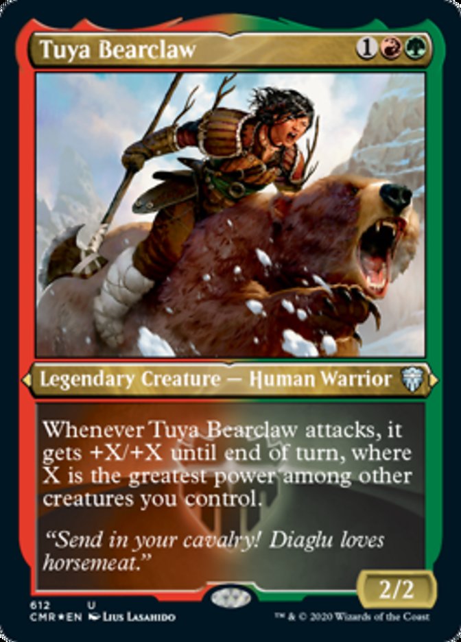 Tuya Bearclaw [Commander Legends Etched]