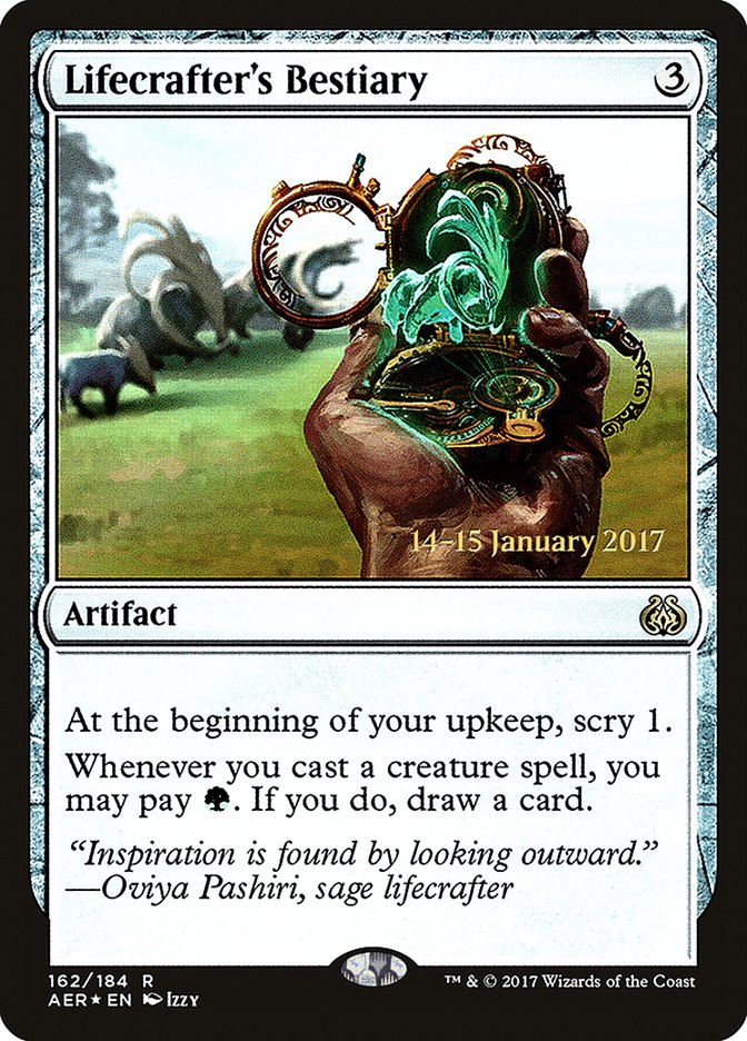 Lifecrafter's Bestiary  [Aether Revolt Prerelease Promos]