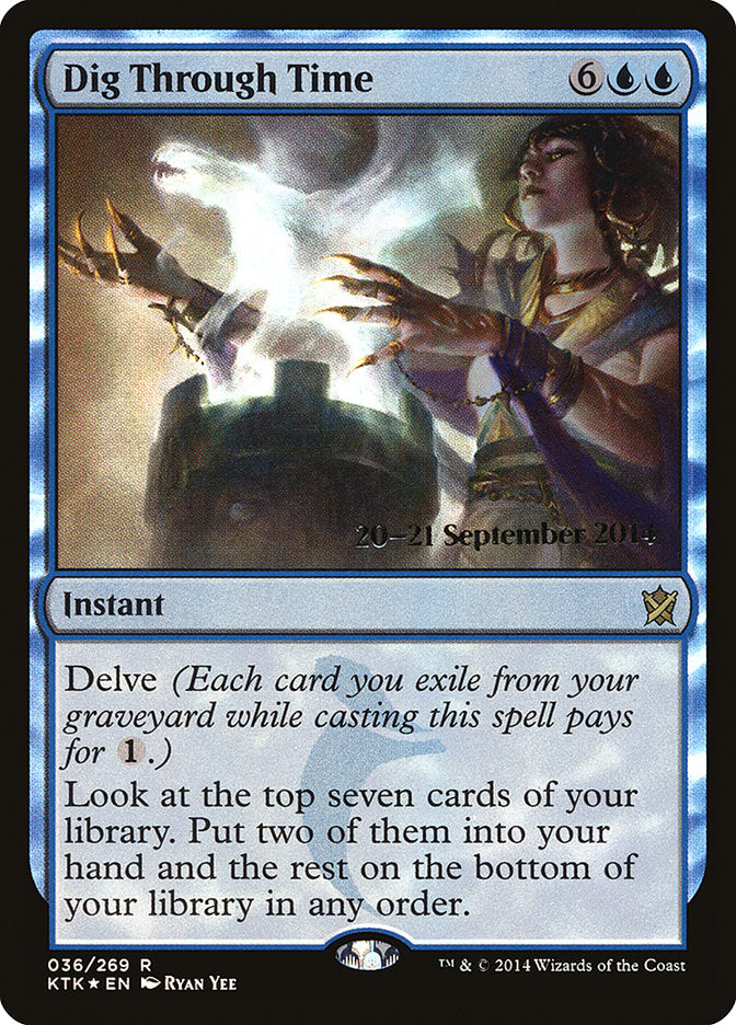 Dig Through Time  [Khans of Tarkir Prerelease Promos]