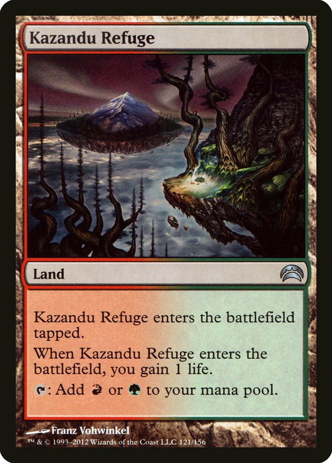 Kazandu Refuge [Planechase 2012]