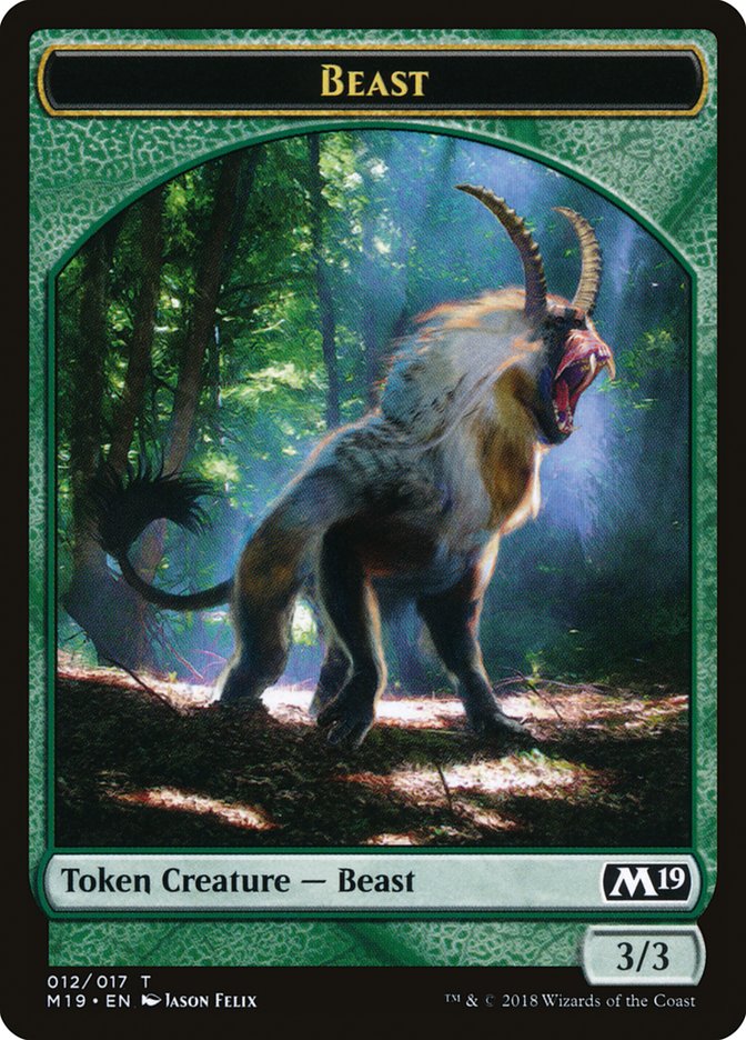 Beast [Core Set 2019 Tokens]