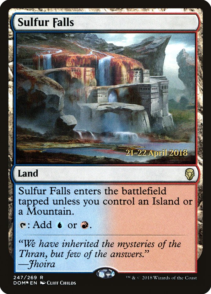 Sulfur Falls  [Dominaria Prerelease Promos]