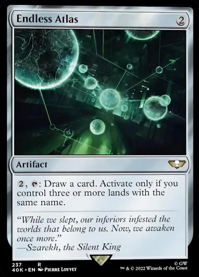 Endless Atlas (Surge Foil) [Universes Beyond: Warhammer 40,000]