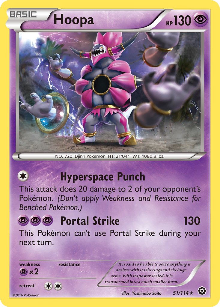 Hoopa (51/114) (Theme Deck Exclusive) [XY: Steam Siege]