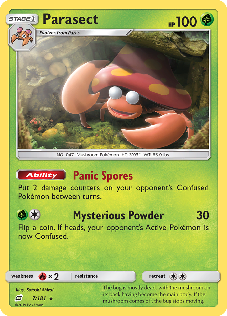 Parasect (7/181) [Sun & Moon: Team Up]