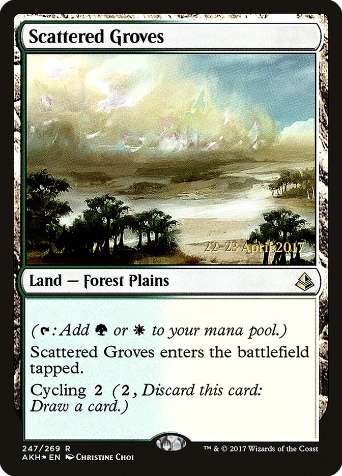 Scattered Groves  [Amonkhet Prerelease Promos]