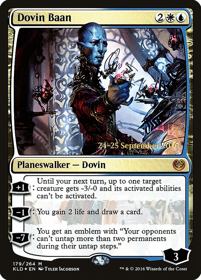 Dovin Baan  [Kaladesh Prerelease Promos]