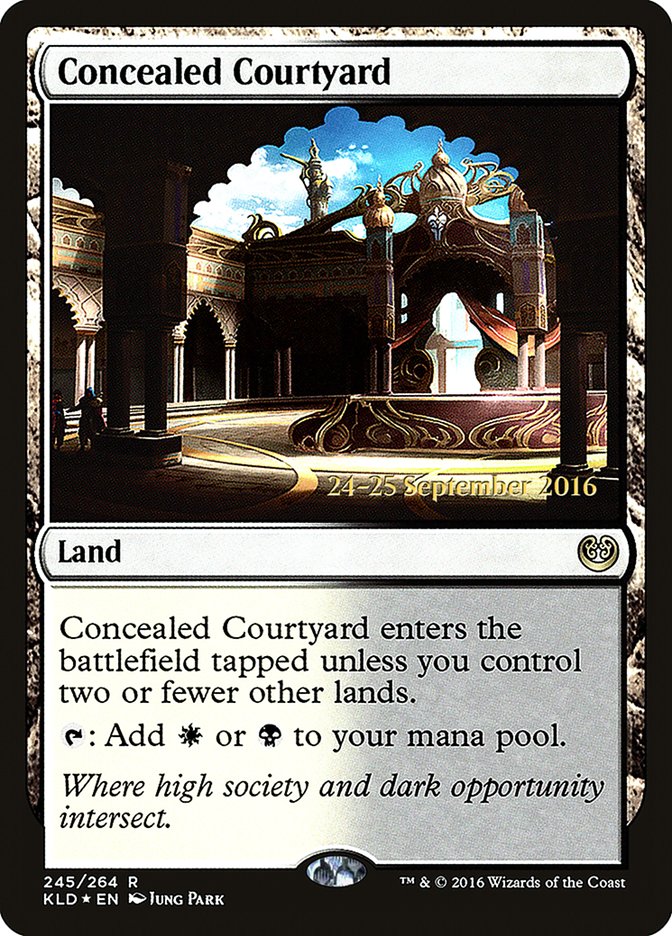 Concealed Courtyard  [Kaladesh Prerelease Promos]