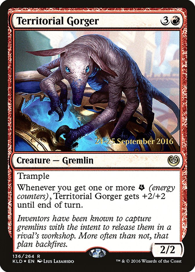 Territorial Gorger  [Kaladesh Prerelease Promos]