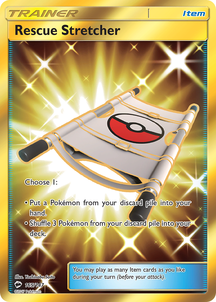 Rescue Stretcher (165/147) [Sun & Moon: Burning Shadows]