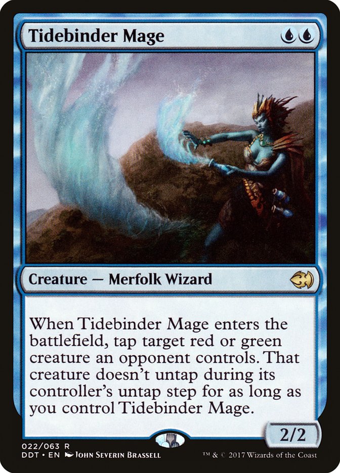 Tidebinder Mage [Duel Decks: Merfolk vs. Goblins]