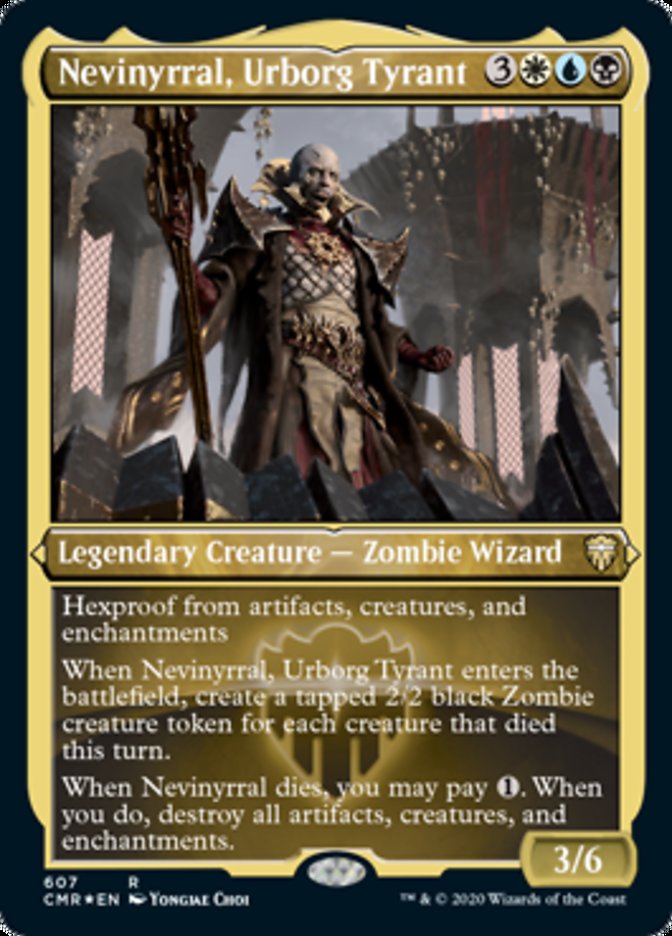 Nevinyrral, Urborg Tyrant [Commander Legends Etched]