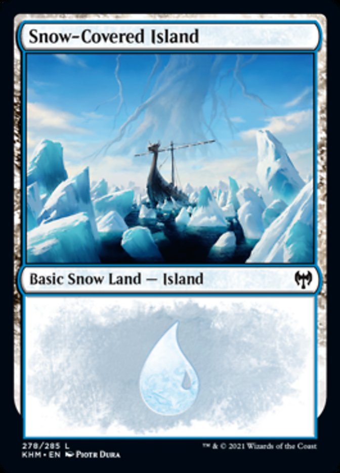 Snow-Covered Island (278) [Kaldheim]