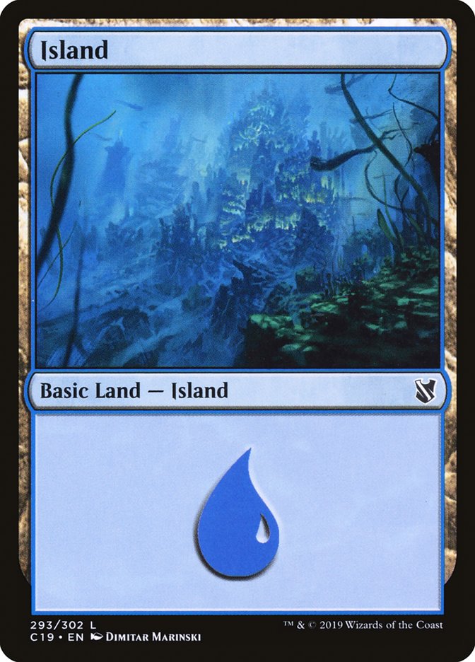 Island (293) [Commander 2019]