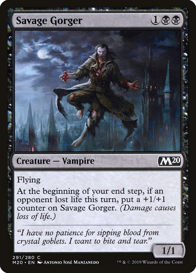 Savage Gorger [Core Set 2020]