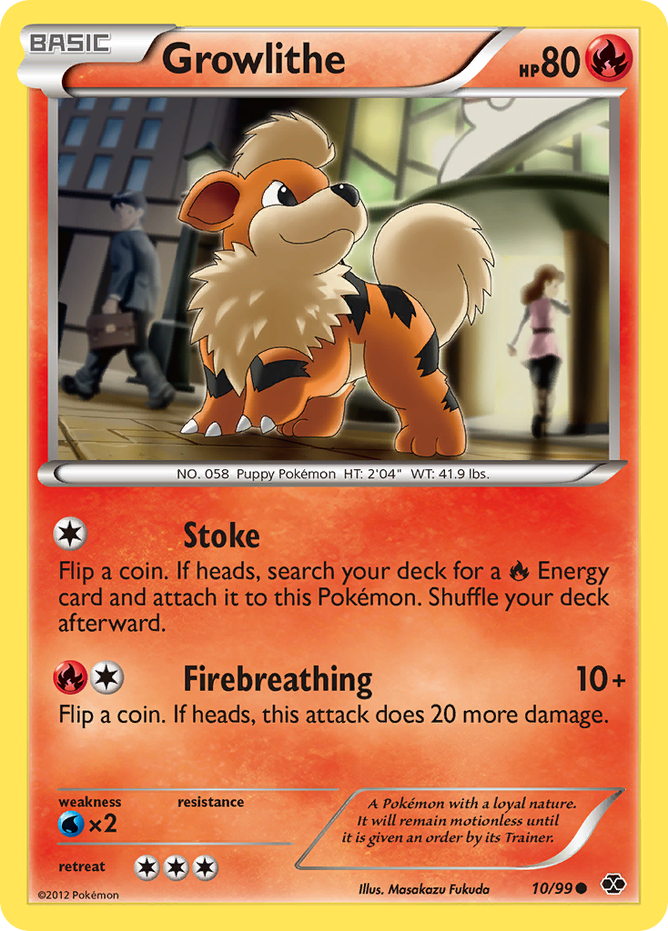 Growlithe (10/99) [Black & White: Next Destinies]