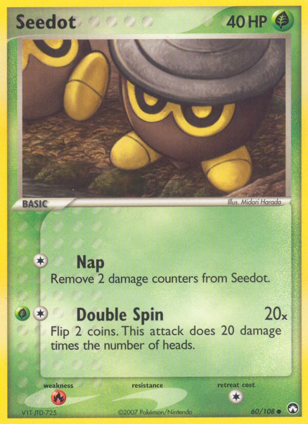 Seedot (60/108) [EX: Power Keepers]