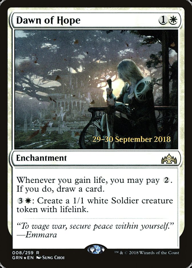 Dawn of Hope  [Guilds of Ravnica Prerelease Promos]