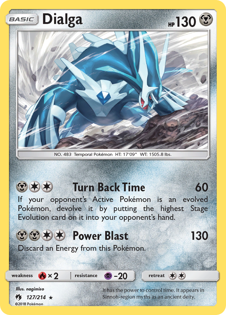 Dialga (127/214) [Sun & Moon: Lost Thunder]