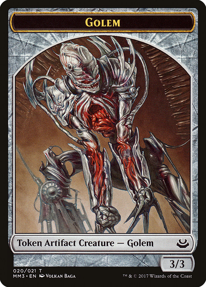 Golem [Modern Masters 2017 Tokens]