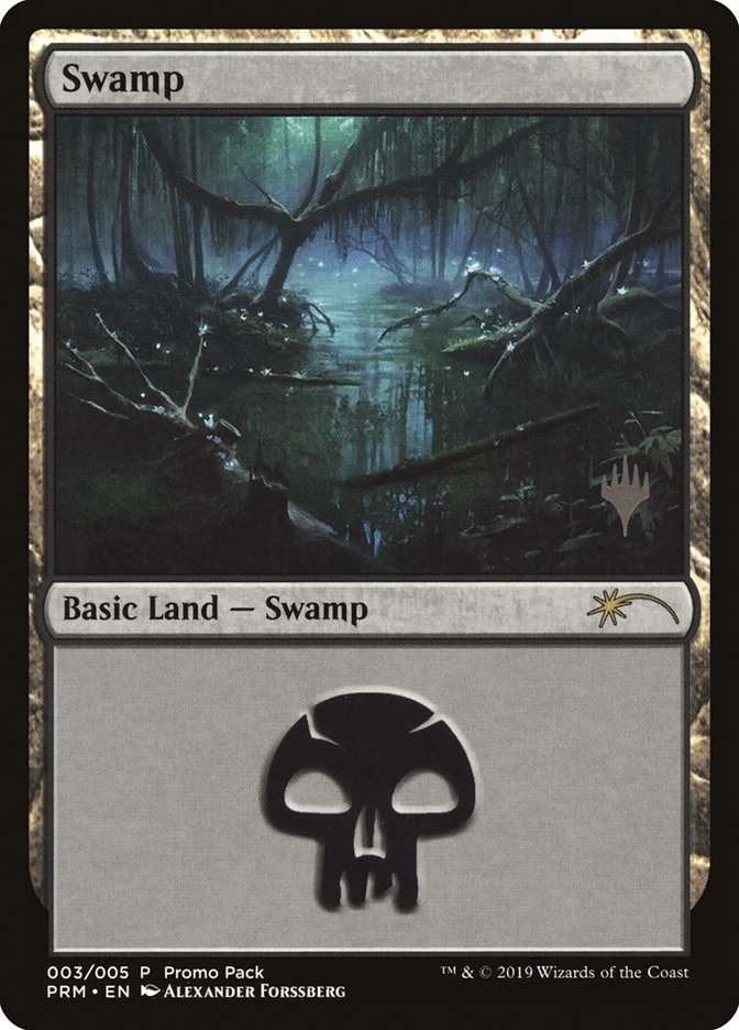 Swamp (3) [Promo Pack: Core Set 2020]