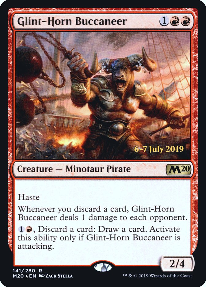 Glint-Horn Buccaneer  [Core Set 2020 Prerelease Promos]