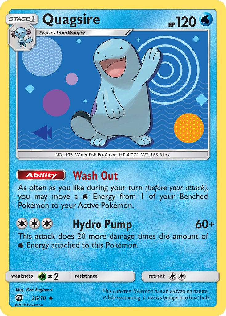 Quagsire (26/70) [Sun & Moon: Dragon Majesty]