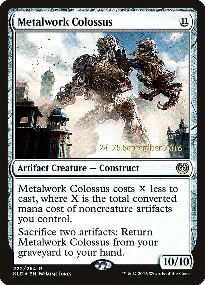 Metalwork Colossus  [Kaladesh Prerelease Promos]